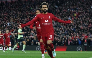 ترتيب هدافي الدوري الإنجليزي الممتاز بعد هدف محمد صلاح في مباراة ليفربول ولييدز