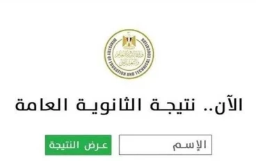  🎓 نتيجة الثانوية العامة 2025 عبر اليوم السابع