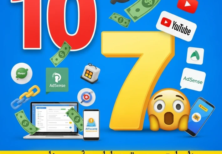 💸 10 طرق مجنونة بتخليك تكسب فلوس من الإنترنت بدون رأس مال (رقم 7 هيفاجئك!)