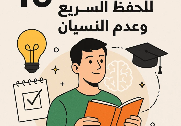 10 نصائح ذهبيه للحفظ السريع وعدم النسيان _ اكتشف اسرار التفوق !