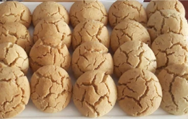 طريقة عمل الغريبة الناعمة  المغربية بالسمسم