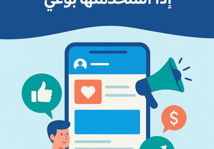 مواقع التواصل الاجتماعي أداة قوية للتسويق والاستثمار إذا استخدمتها بوعي