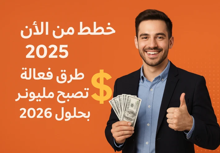 استعد لسنة 2026 لتكون مليونير وناجح مع الطرق