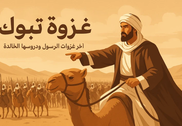 غزوه تبوك آخر غزوات الرسول صلى الله عليه وسلم