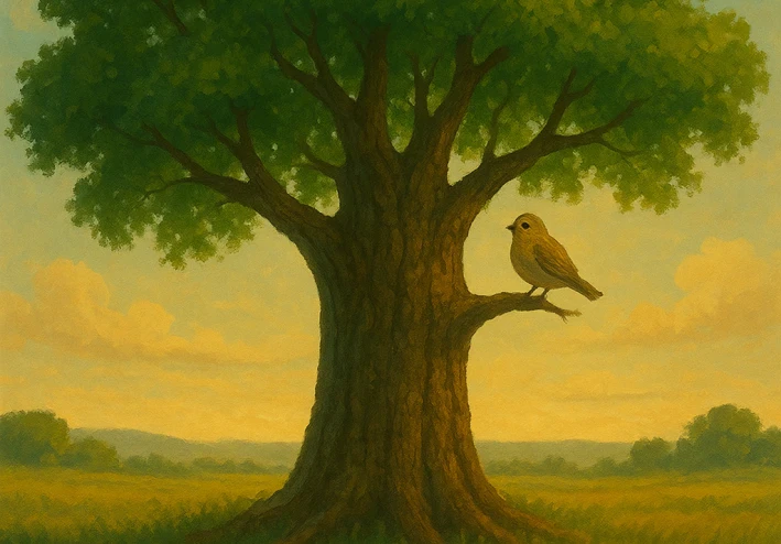 الشجرة اللي ما بتقعش: درس عن الثبات ومواجهة الصعاب 🌳