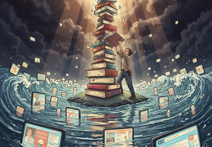 تطوير الذات في عصر التشتت الرقمي