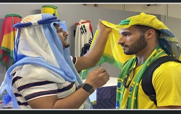 الغترة والعقال تلم شمل الثقافات في مونديال قطر