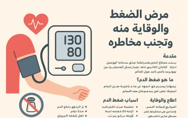 مرض الضغط والوقاية منه وتجنب مخاطره