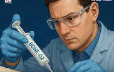  علاج العظام  فى دقائق   ثورة الطب الحيوي المعاصر – ابتكار اللاصق الطبي Bone-02 لعلاج كسور العظام