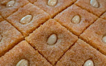 طريقة عمل أحلي وأشهي صينية بسبوسة رمضان