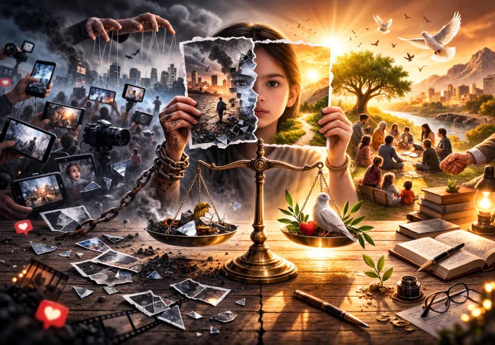 الصدق في زمن الصورة: هل ما زالت الحقيقة قيمة أخلاقية؟