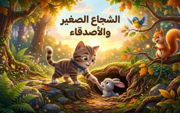 القطة الذكية التي أنقذت أصدقاءها: قصة شجاعة وذكاء لا يُنسى. 