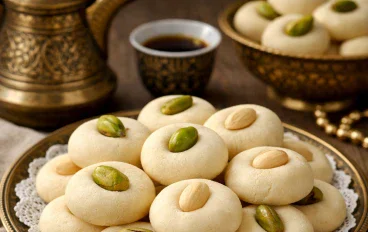 طريقة عمل الغريبة السادة في المنزل مثل الجاهزة – وصفة ناجحة وسهلة