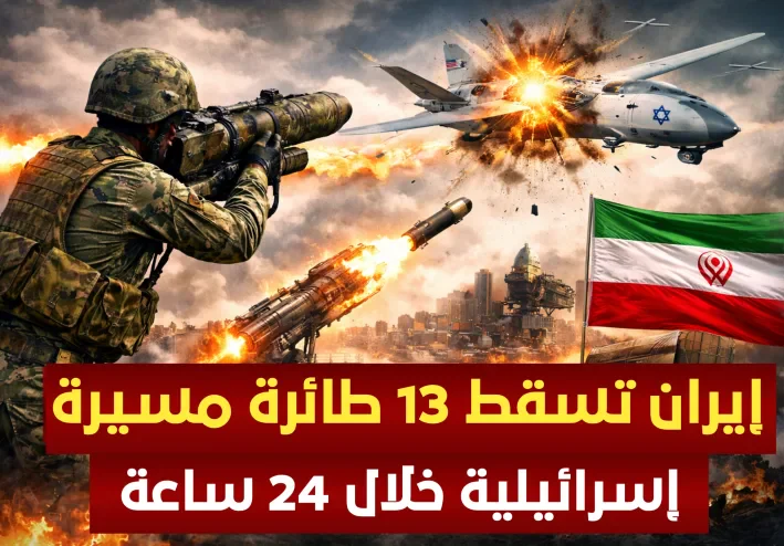 إيران تعلن إسقاط 13 طائرة مسيرة إسرائيلية خلال 24 ساعة.. تصعيد عسكري في لبنان وتحركات دولية لاحتواء الأزمة