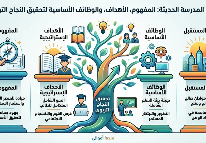 إدارة المدرسة الحديثة: المفهوم، الأهداف، والوظائف الأساسية لتحقيق النجاح التربوي