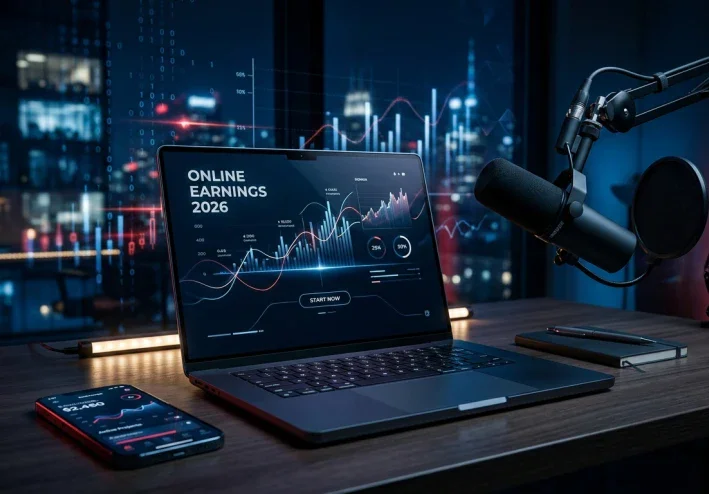 الدليل الشامل للربح من الإنترنت 2026: استراتيجيات واقعية للمبتدئين لبناء دخل مستدام