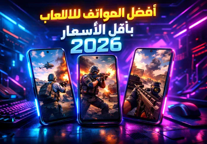 أفضل هواتف للألعاب بسعر رخيص في 2026: أداء قوي بدون دفع ثمن مرتفع