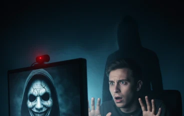 بث مباشر من الظلام 🖥️👁️