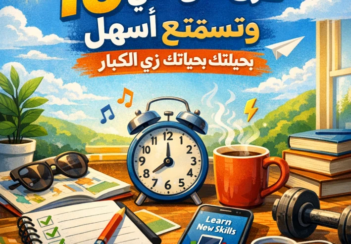 10 طرق تخلي حياتك أسهل وتستمتع بيومك أكتر