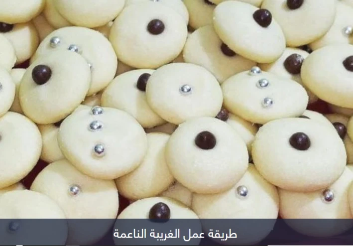 🌸 طريقة عمل الغريبة الناعمة مثل المحلات… وصفة تذوب في الفم بخطوات سهلة