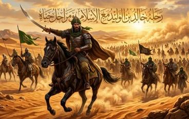 ​خالد بن الوليد: دروس في القيادة والإخلاص من قلب الصحراء