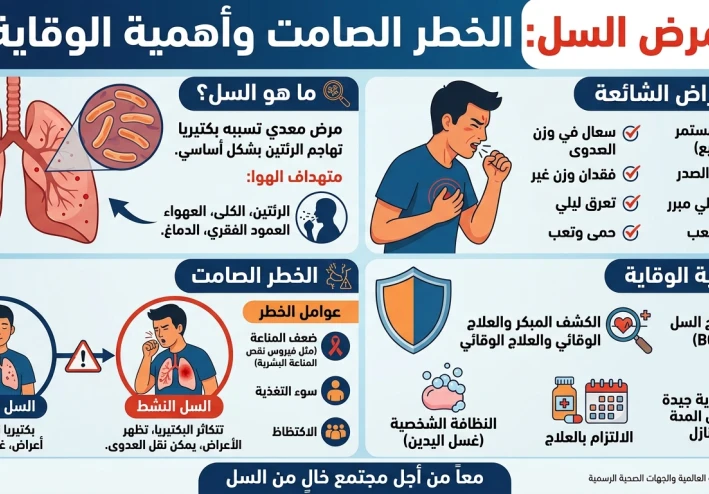 مرض السل: الخطر الصامت وأهمية الوقاية