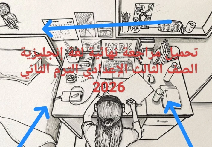 🔥 تحميل مراجعة نهائية لغة إنجليزية الصف الثالث الإعدادي الترم الثاني 2026 PDF مجانًا – أقوى ملزمة شاملة + نماذج امتحانات بالإجابات