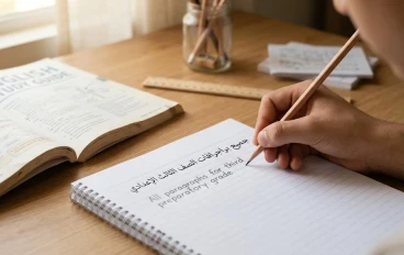 جميع براجرافات الصف الثالث الإعدادي مترجمة