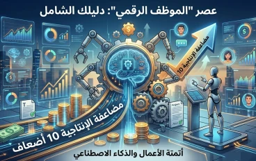 عصر "الموظف الرقمي": كيف تضاعف إنتاجيتك 10 أضعاف باستخدام أتمتة الأعمال والذكاء الاصطناعي؟
