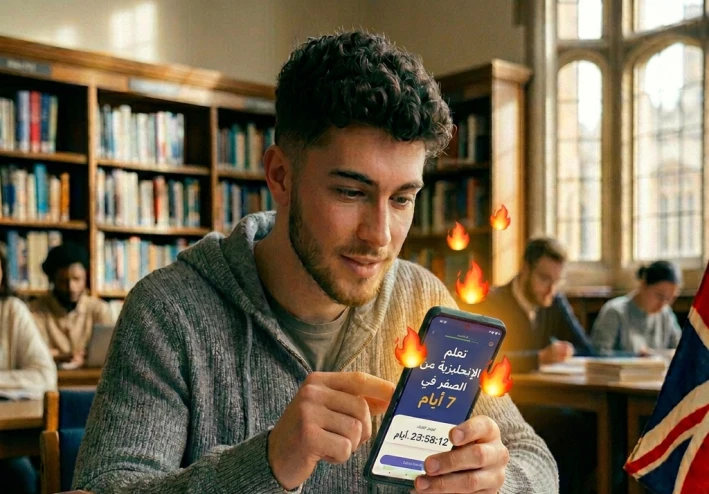 تعلم اللغة الإنجليزية من الصفر في 7 أيام (خطة سهلة للمبتدئين) 🔥