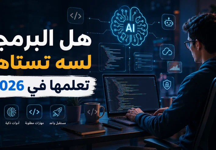  هل البرمجة لسه تستاهل تتعلمها في 2026؟