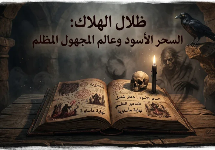 ظلال الهلاك: السحر الأسود وعالم المجهول المظلم