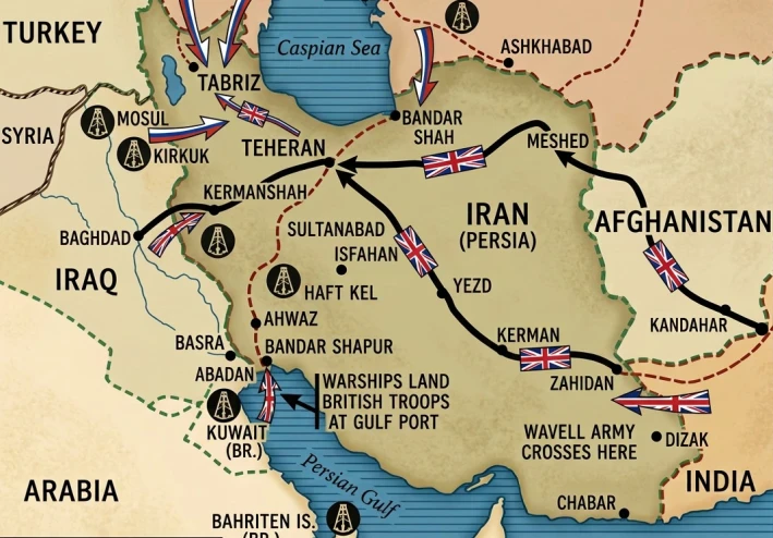غزو ايران 1941🇮🇷....تخيل تم احتلال ايران ف 3 ايام فقط