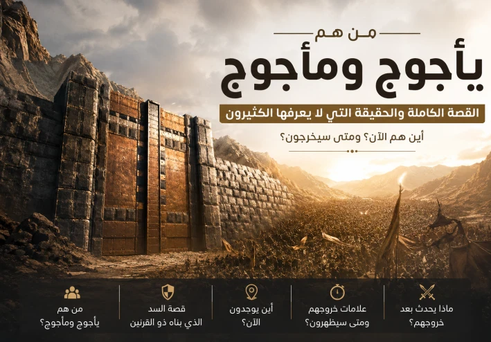 من هم يأجوج ومأجوج؟ الحقيقة الكاملة + أين هم الآن ومتى سيخرجون