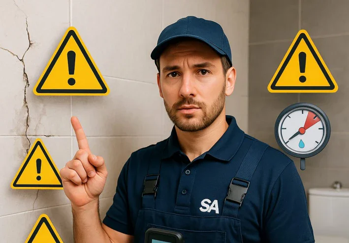 الدليل الشامل: أفضل طرق اصلاح تسريب ماء من جدار الحمام لحماية منزلك 🚿💧