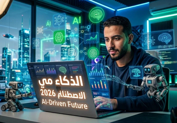 الذكاء الاصطناعي في 2026: دليل شامل لفهمه واستغلاله في العمل والربح من الإنترنت (الجزء 2)