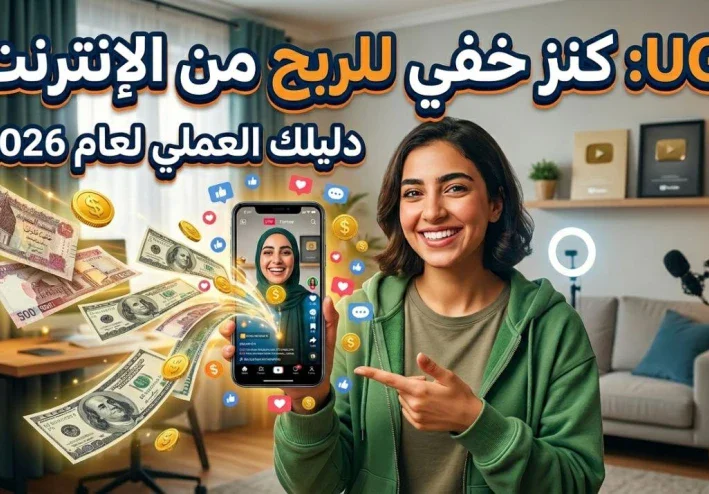 الUGC وكيفية الربح من الانترنت ؟