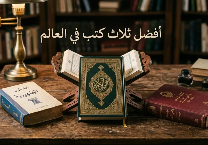 ثلاثة كتب غيّرت العالم: رحلة عبر أعظم ما كُتب في تاريخ الإنسانية