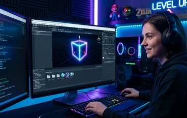 🎮 كورس احتراف Unity من الصفر 📌 الدرس 3: أول تجربة عملية داخل Unity وتحريك أول عنصر داخل اللعبة