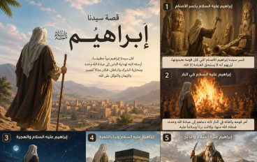 قصة إبراهيم أبو الأنبياء ورحلة الإيمان
