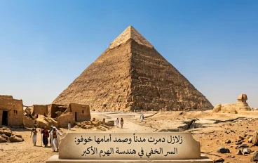  زلازل دمرت مدناً وصمد أمامها خوفو