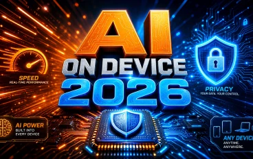ثورة الخصوصية: لماذا سيصبح الذكاء الاصطناعي المدمج (On-device AI) هو المعيار العالمي في 2026؟