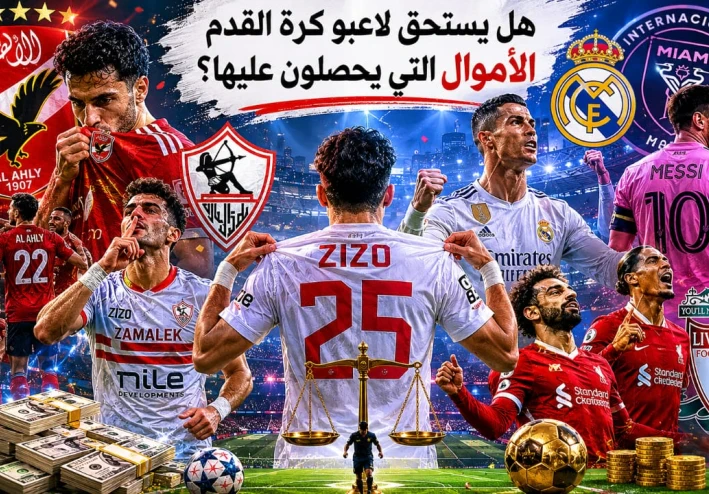 هل يستحق لاعبو كرة القدم الأموال التي يحصلون عليها ؟