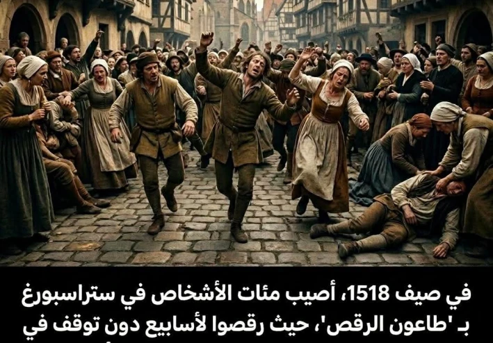 اغرب مرض في التاريخ ( طاعون الرقص)