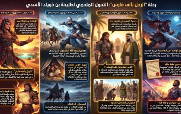 طليحة بن خويلد رجل يعدل ألف فارس 