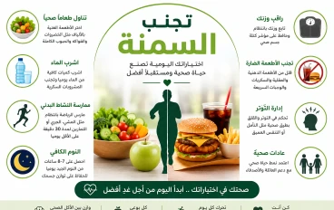 طريقة تجنب السمنة