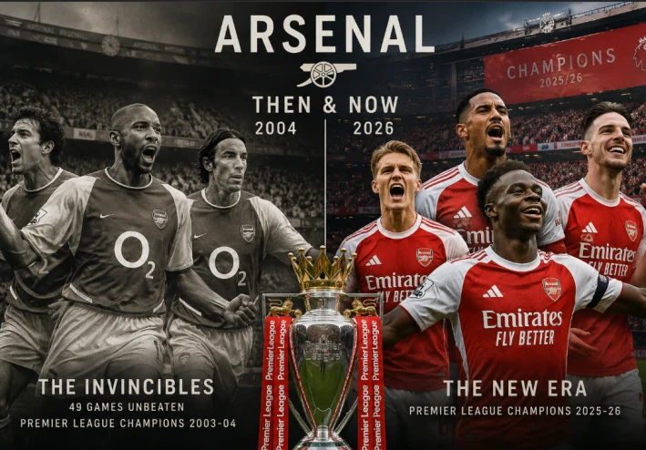 The last time Arsenal won the English Premier League