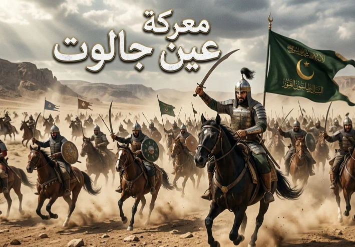 ⚔️ معركة عين جالوت: اليوم الذي تغيّر فيه مسار التاريخ الإسلامي