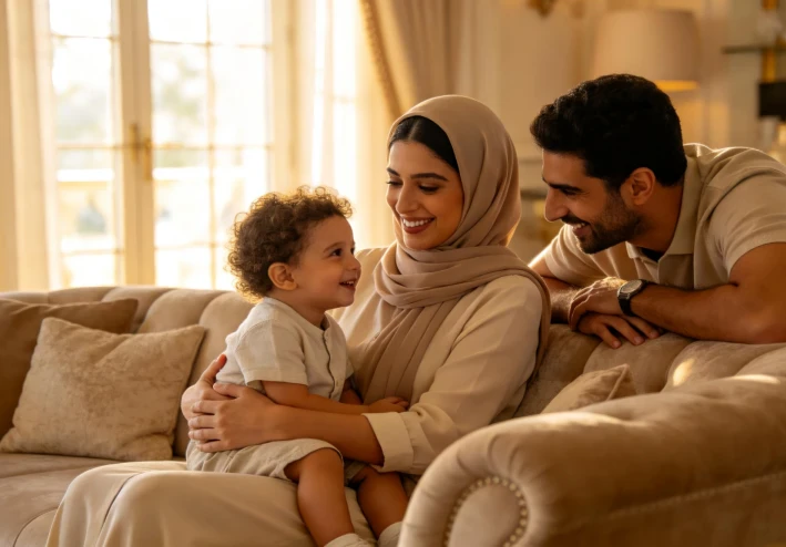 🤍 كيف نربط الطفل بأسرته ونبني علاقة دافئة تدوم؟
