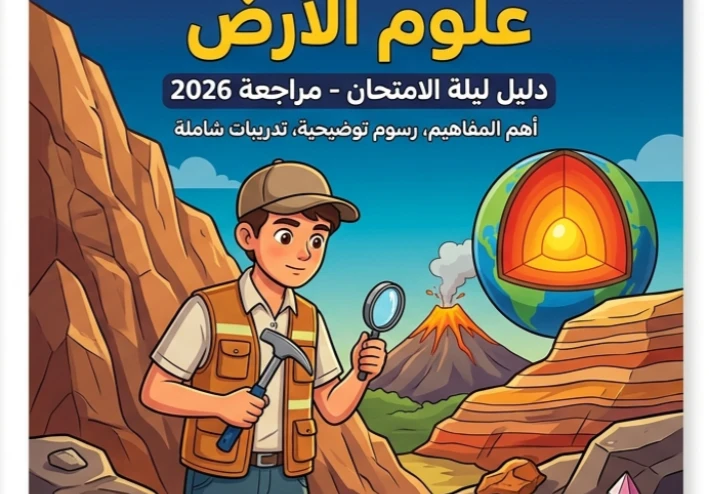 📚 تحميل كراسة التفوق أحياء وعلوم الأرض 2026 PDF | أقوى مراجعة ليالي الامتحان للثانوية العامة بالإجابات